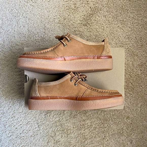 Clarks Moc Dark Sand - Picture 2 of 5